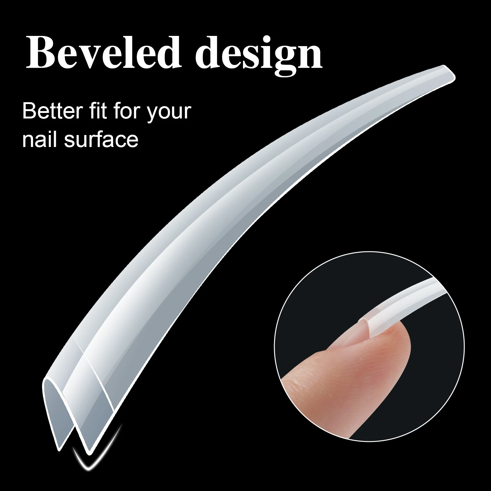 Nuovo 504 pz Francese Unghie Finte Mezza Copertura Stiletto Bara Presse Su Unghie Acriliche Strumenti di Estensione FAI DA TE Punte di Gel Morbido Unghie Fornitore