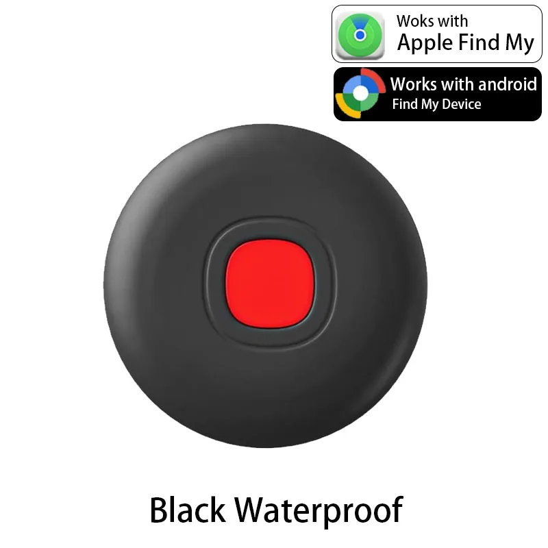 Nowe urządzenie zapobiegające zgubieniu z podwójnym systemem dla iOS lub Android, wodoodporny lokalizator przedmiotów współpracujący z aplikacją iOS Find My lub Google Find Hub.
