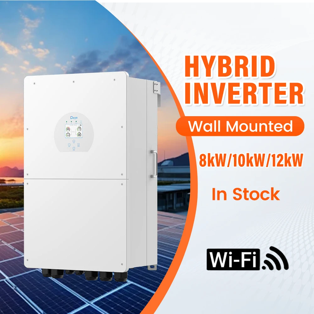 Hybrid Inverter 10kw 12kw 6kW 5kW 8kW 14kW 15kW 16kW 18kW 20kW SUN-10K/12K-SG04LP3-EU 3 Phase Low Voltage Battery 2 MPPT