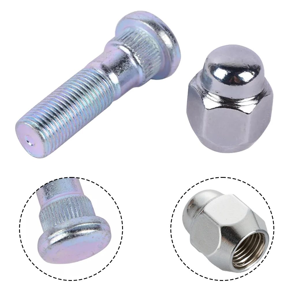 Car Repair Vehicle Maintenance Nut Kit Lasting And High-strength Easy Installation Direct Replacement Steel Material