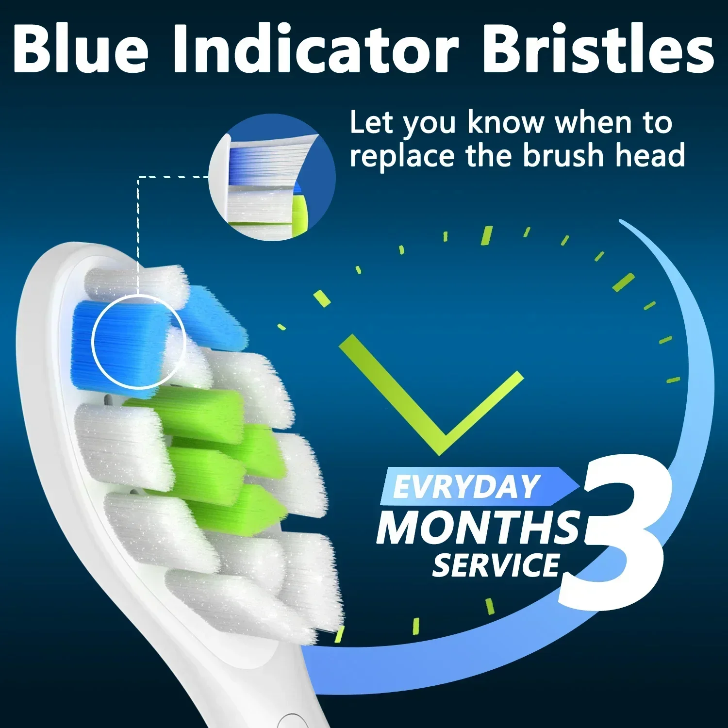 필립스 소닉케어 교체용 칫솔 헤드, 필립스와 호환되는 전동 칫솔 헤드, 4 개, 8 개, 16 개