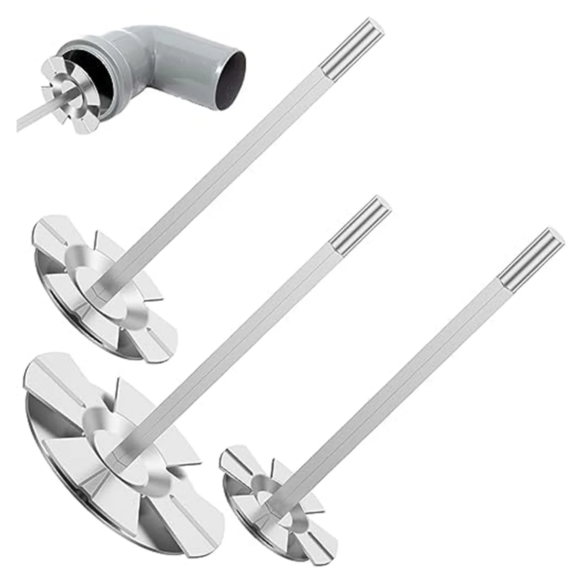 

Socket Saver Set3Pcs PVC Fitting Socket Saver, Sturdy Plumbing Fitting Saver for 1/2Inch Variable Speed Power Drill