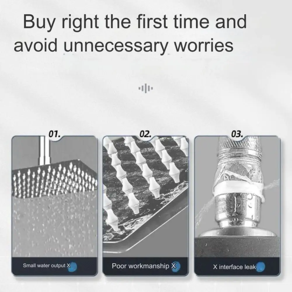 

Постоянная чаша для ванны 23 см 360 ​ ​ Вращение на градусе, 6 режимов распыления, круглая насадка для душа, регулировка давления, замена насадки для душа