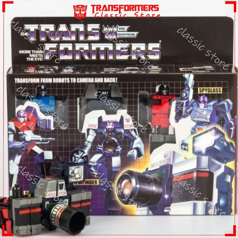 متوفر في المخزون ألعاب المحولات الكلاسيكية G1 إعادة إصدار KO إصدار Decepticon Refraktor Cybertron Autobots شخصيات الحركة القابلة للجمع