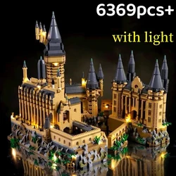 Micro Bricks City Creative Medieval Magic Castle Series School Architecture Palace Model Building Blocks Gifts Kid Assembly Toys