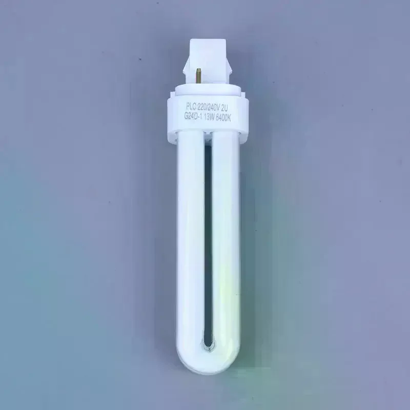 1/3/5Pcs Energy Saving Lamp Light Bulb Downlight Compact Fluorescent Bulbs Replacement Plug LED 2 Pin Double Tube LED Lamp Bulb