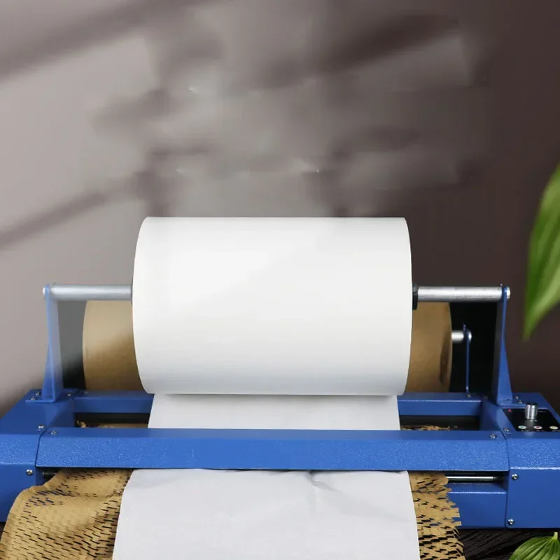 Small New Filled Paper Kraft Paper Machine Grid Stretched Honeycomb Foot Type Fully Automatic Honeycomb Paper Packaging Machine