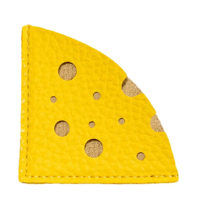 Leather Corner Bookmark Decorative Students Corner Bookmark Triangle Book Markers For Bookworms Books Lovers Readers Boys Girls