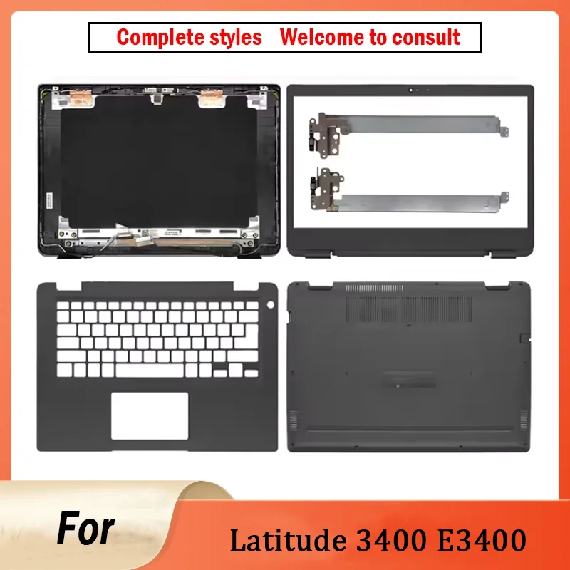 

Новый верхний чехол для ноутбука Latitude 3400 E3400, задняя крышка с ЖК-дисплеем/передняя панель/подставка для рук/нижний чехол 0H02YK 0F66TD 0NFPP9 0HN80K