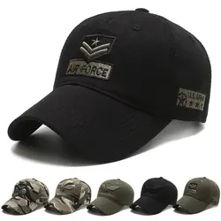 Four Seasons HatsMen's Trendy HatsKorean Casual HatsSpring and Autumn Outdoor SunhatsCamouflage Sunscreen Men's Baseball Caps