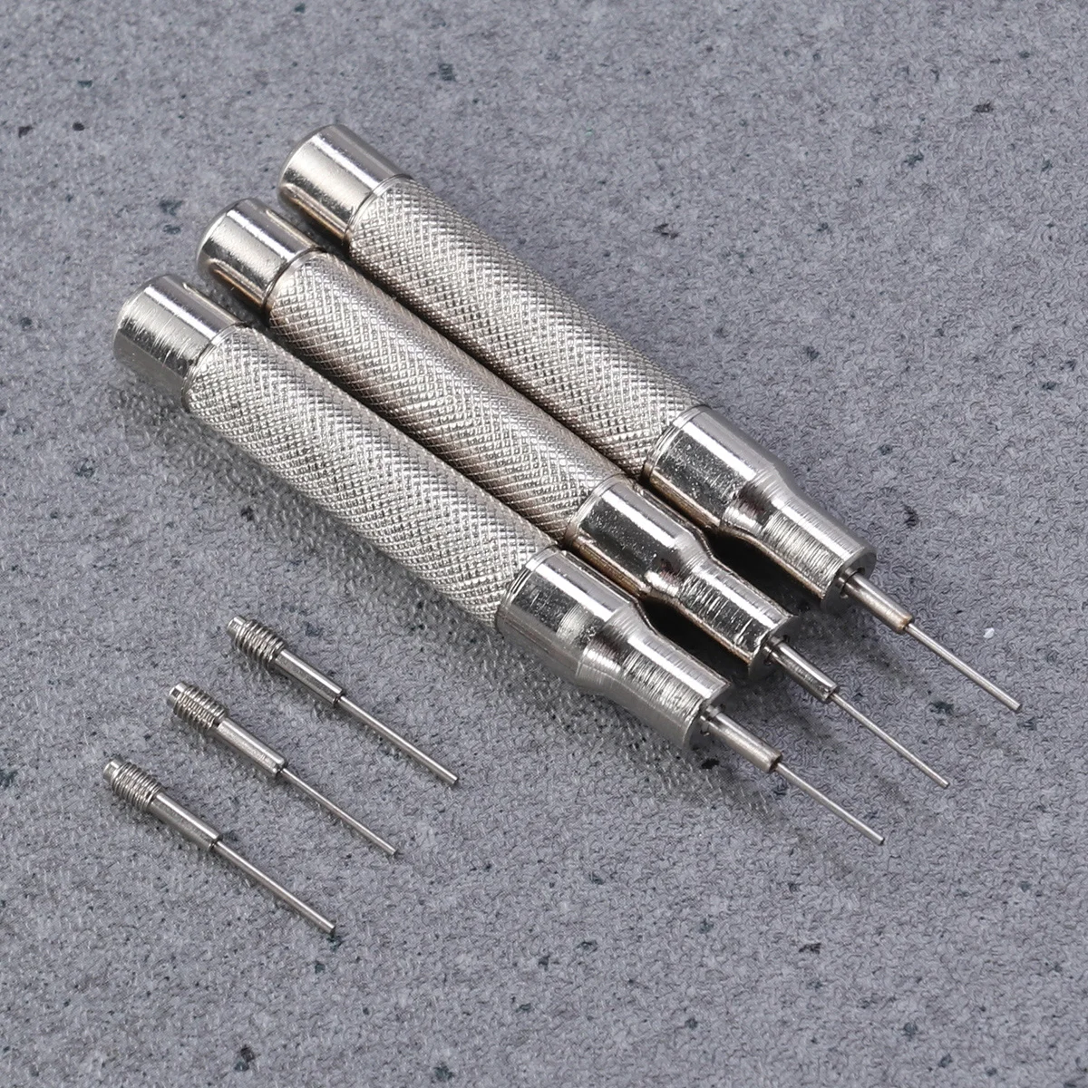 Watches Big Punch Hand Tool Disassembly Mini Household Plug Tap Steel Punching Needle Repair Kit