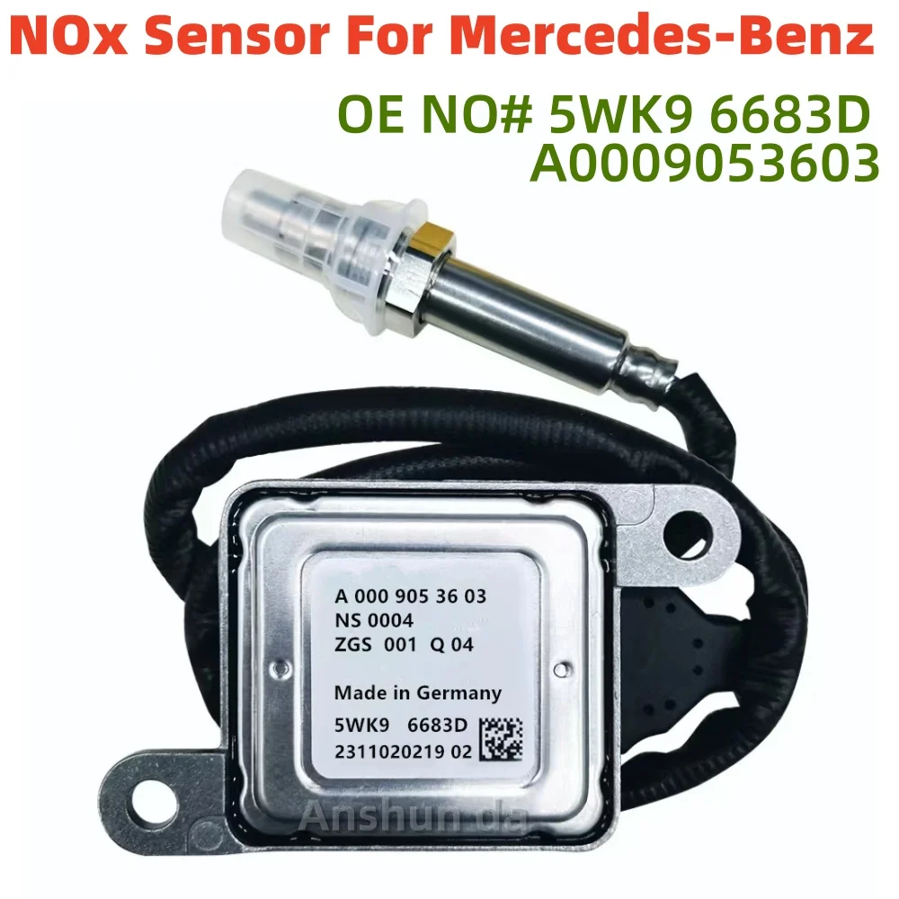 A0009053603 5WK96683D 0009053503 Genuine NOX Sensor For Mercedes-Benz W205 W166 GLE350 GLE400 ML350 CLA350