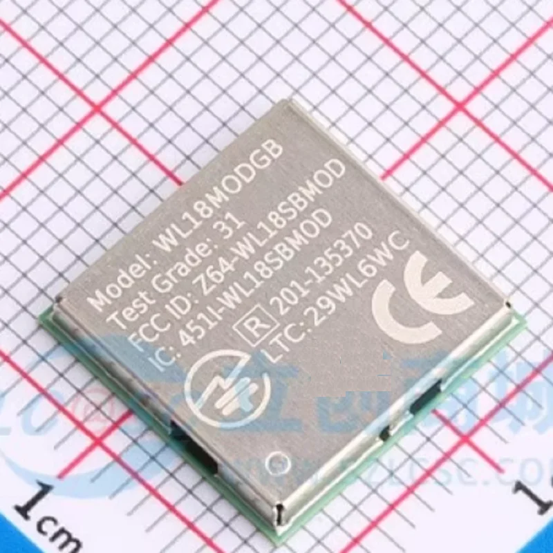 RF dan Nirkabel WL1831MODGBMOCR Bluetooth, WiFi 802.11b/g/n, Modul Transceiver Bluetooth 4.2 2.4GHz Pemasangan Permukaan