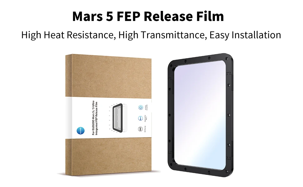 Mars 5 FEP Film Resin Vat FEP Upgrades 3D-Druckerzubehör für ELEGOO Mars 5 UV DLP LCD – Detail 1