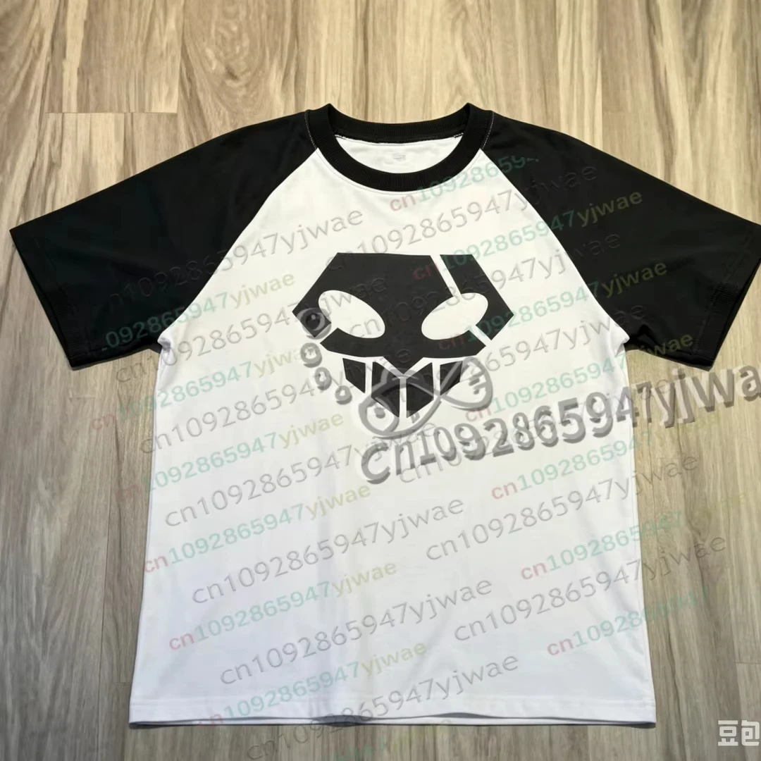 Anime-inspiriertes Ichigo Kurosaki Raglan-T-Shirt für Männer und Frauen, Vintage-Patchwork-Grafik-T-Shirt, grün-weiß, für Fans, Cosplay, Streetwear-Oberteile – Detail 5