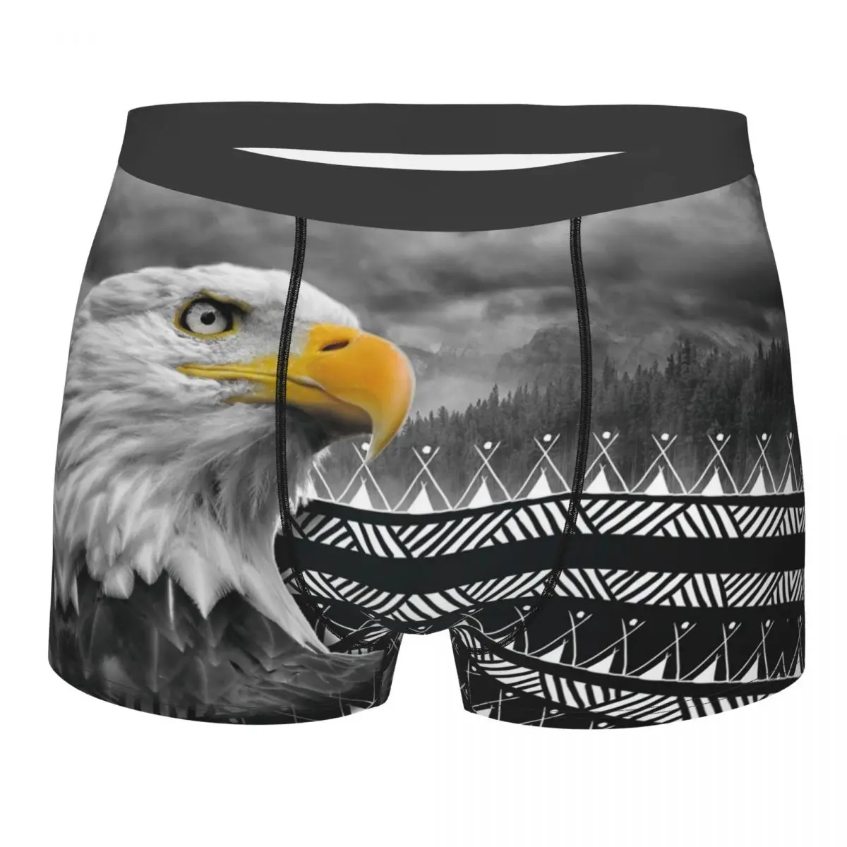 

Animals Eagle Underpants Cotton Panties Man Underwear Sexy Shorts Boxer Briefs