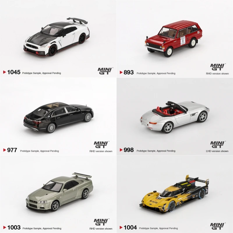 

MINI GT 1:64 Miata MX-5 Skyline R34 R35 V-Series.R # Литая под давлением модель автомобиля Z8 S680 01