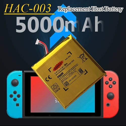 Nueva batería de HAC-003 genuina para Nintendo Switch 2017/2019 HAC001 NS consola de juegos 4310mAh baterías de repuesto recargables