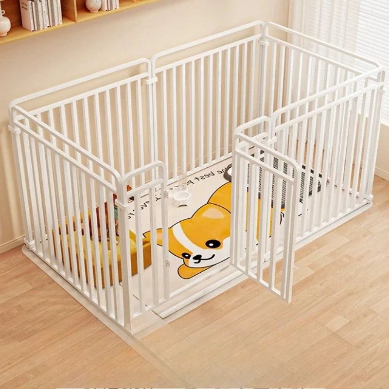 Grating Kennel Large Dog Fence Folding Modern Luxury Modular Nordic Equipment Dog Fence Circle Acrylic Kojec Dla Psa Home Decor