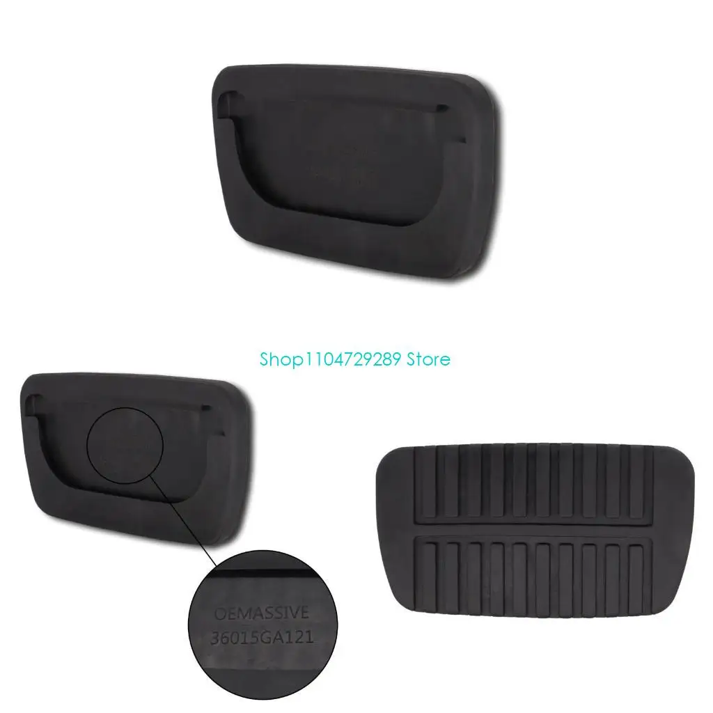 

D8KE Upgraded Brake Clutch Pedal Pad Rubber Replacement Cover Replacement 36015GA121 Easy Installation for Subaru-Forester