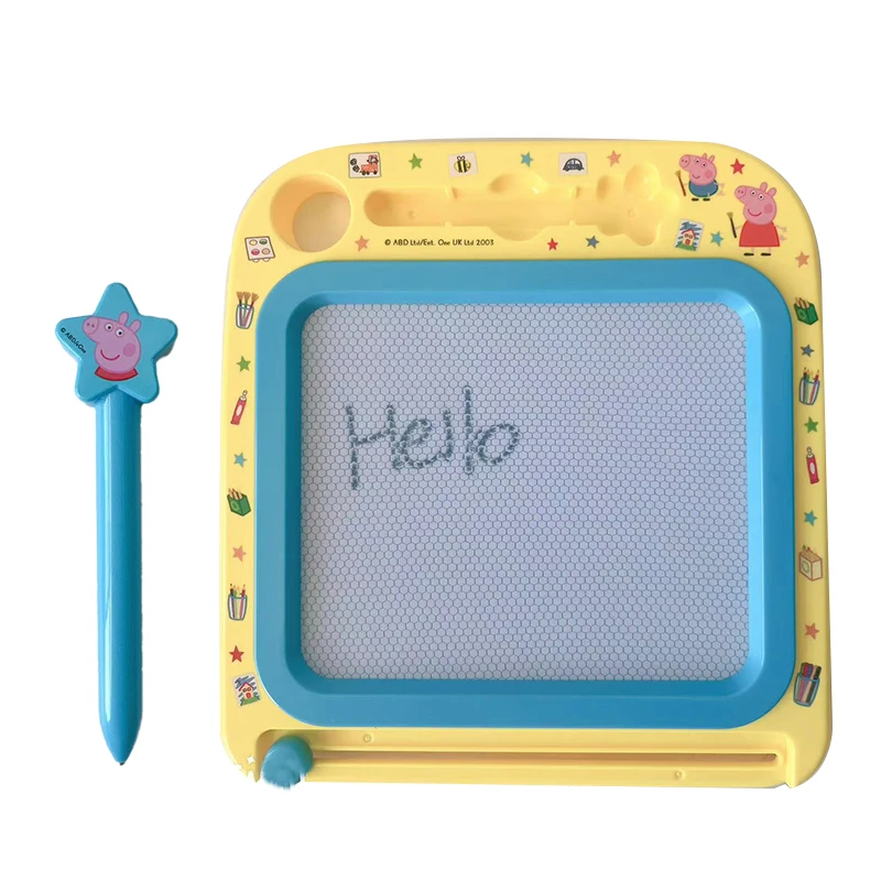 Peppa Pig Children's Drawing Board Magnetic Writing Board Baby Graffiti Painting Early Childhood Toy For Kids Birthday Gifts Toy