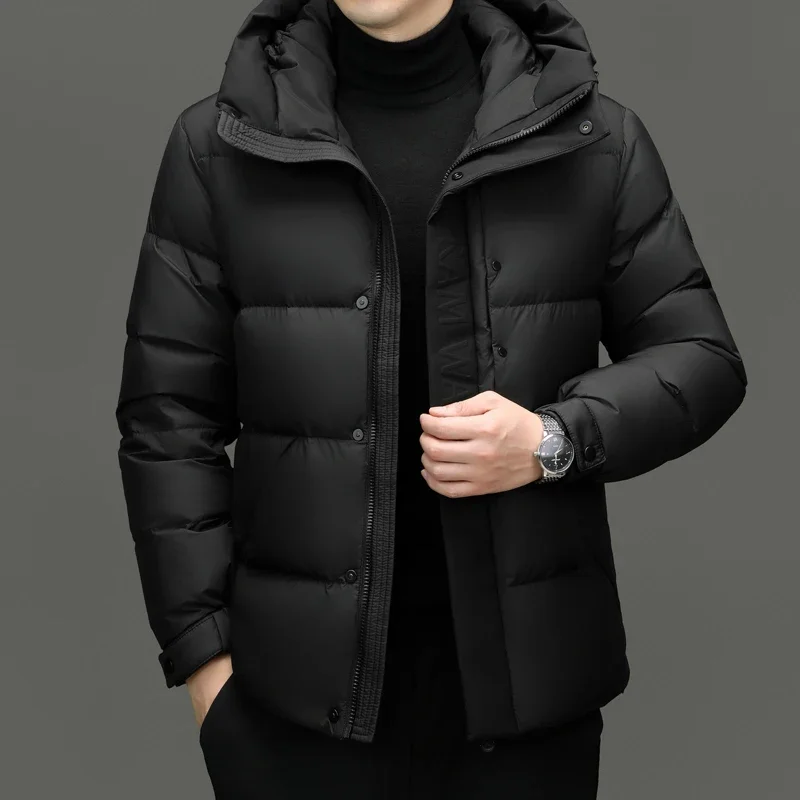 Y2K latest down jacket, made from premium duck down, is warm and stylish. It's the choice for noble and elegant men. Now on sale