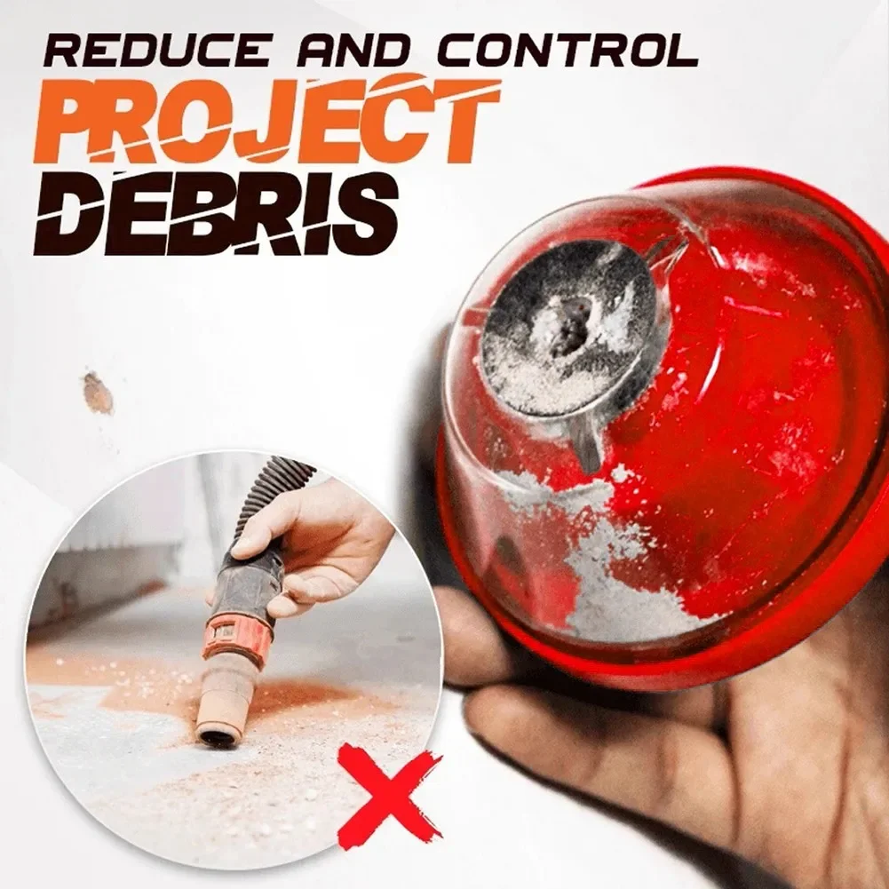 가정용 전기 해머 드릴링 더스트 커버, 전기 드릴 드릴링 더스트 커버, 임팩트 드릴 스토퍼 수집기 도구, 5 개, 3 개, 1 개