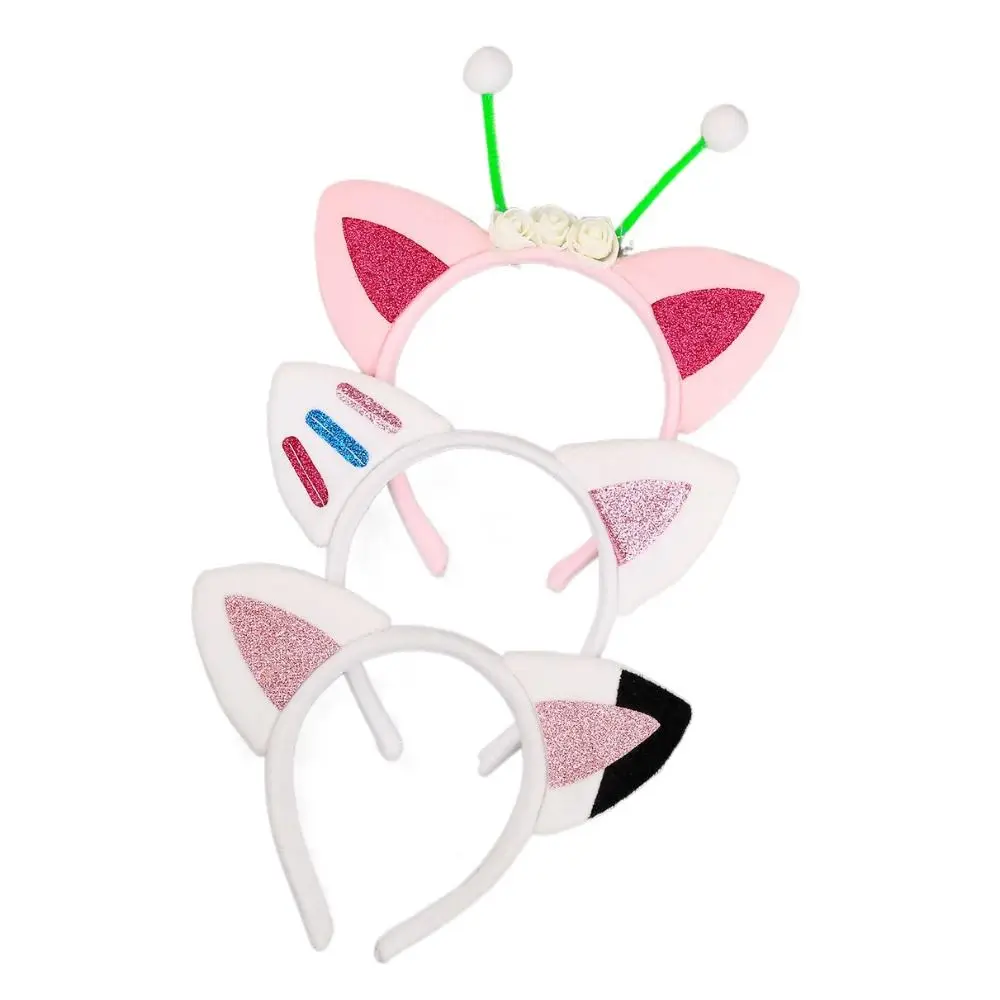 Cute Plush Hairband Hair Accessories Holidays Animals Cat Ears Hairband Party Prom Cosplay Hairband Apparel Accessories