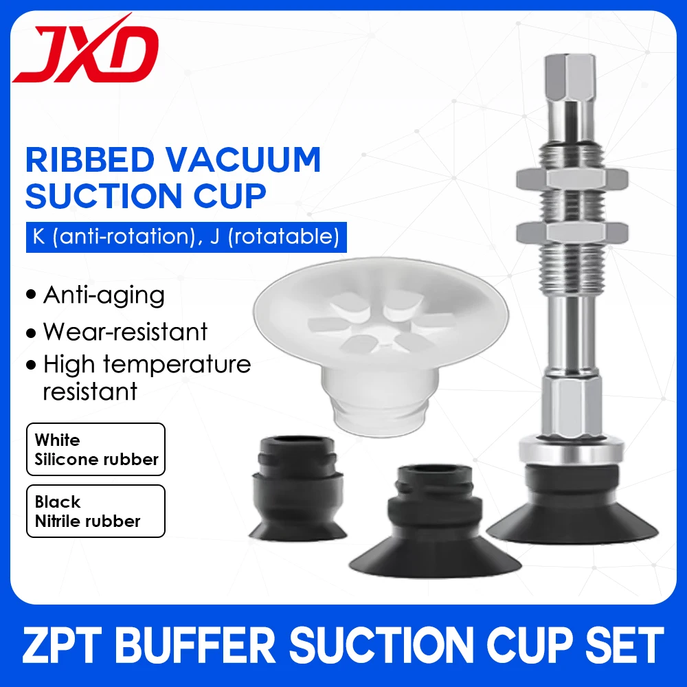 JXD Buffering Vertical Fixture for Manipulator ZPT Series ZPT40/50UN-J10/20/30/40/50-B01-A14 Suction Cup Bracket
