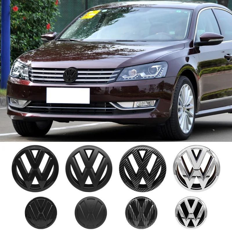 Car Front Grille Rear Trunk Emblem Accessories Decoration Sticker For For Volkswagen VW PASSAT B6 B7 B8 ﻿2011-2015 2016-2018