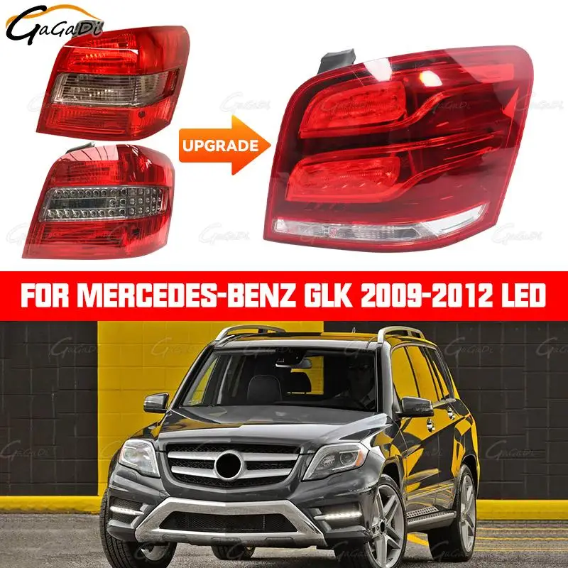 

GaGaDi UPGRADE 2013-2015 для Benz X204 GLK-Class GLK300 GLK250 2009-2012, светодиодный задний фонарь, автомобильный задний фонарь, стоп-сигнал