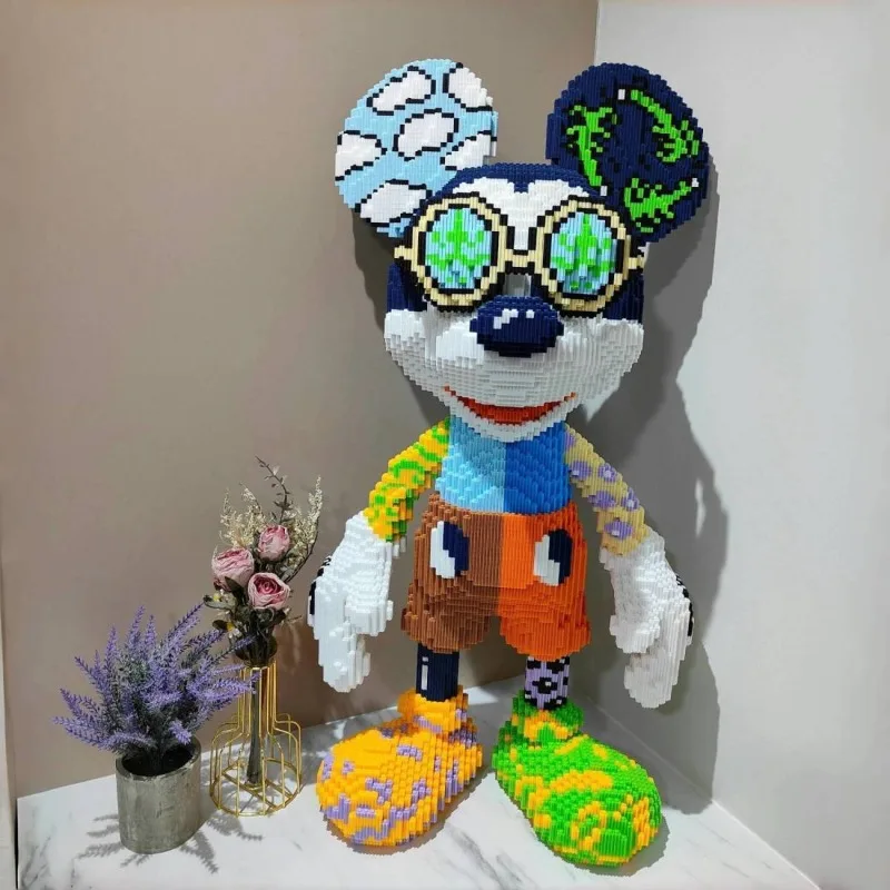 Mickey Minnie Mouse Building Blocks Small Particles Creative DIY Holiday Gift Toy - view 6