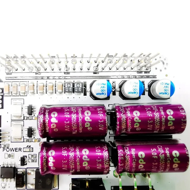 A69Z Power Filter Module Super Capacitor Filter Board Moode Volumio For Raspberry HIFI Expansion Module Easy To Use