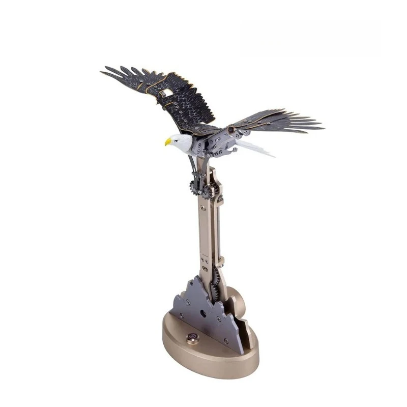 

Набор для сборки модели орла TECHING, 200 шт., металлическая модель бионического орла, настольный орнамент, электрическая игрушка, механическая модель