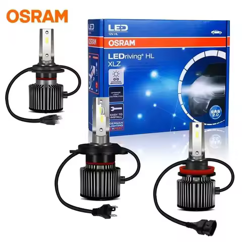 OSRAM H4 H7 H11 Led Headlight Bulbs H8 9005/HB3 9006/HB4 9012 HIR2 Fog Lights 6000K 12V Car Lamps With OSRAM Original CSP Chips
