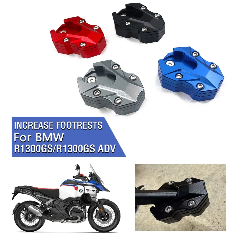 

R1300GS Motorcycle Kickstand SideStand Enlarger Pad For BMW R 1300GS R1300 GS Adventure Replace 4653 1638616 SideStand Enlarger