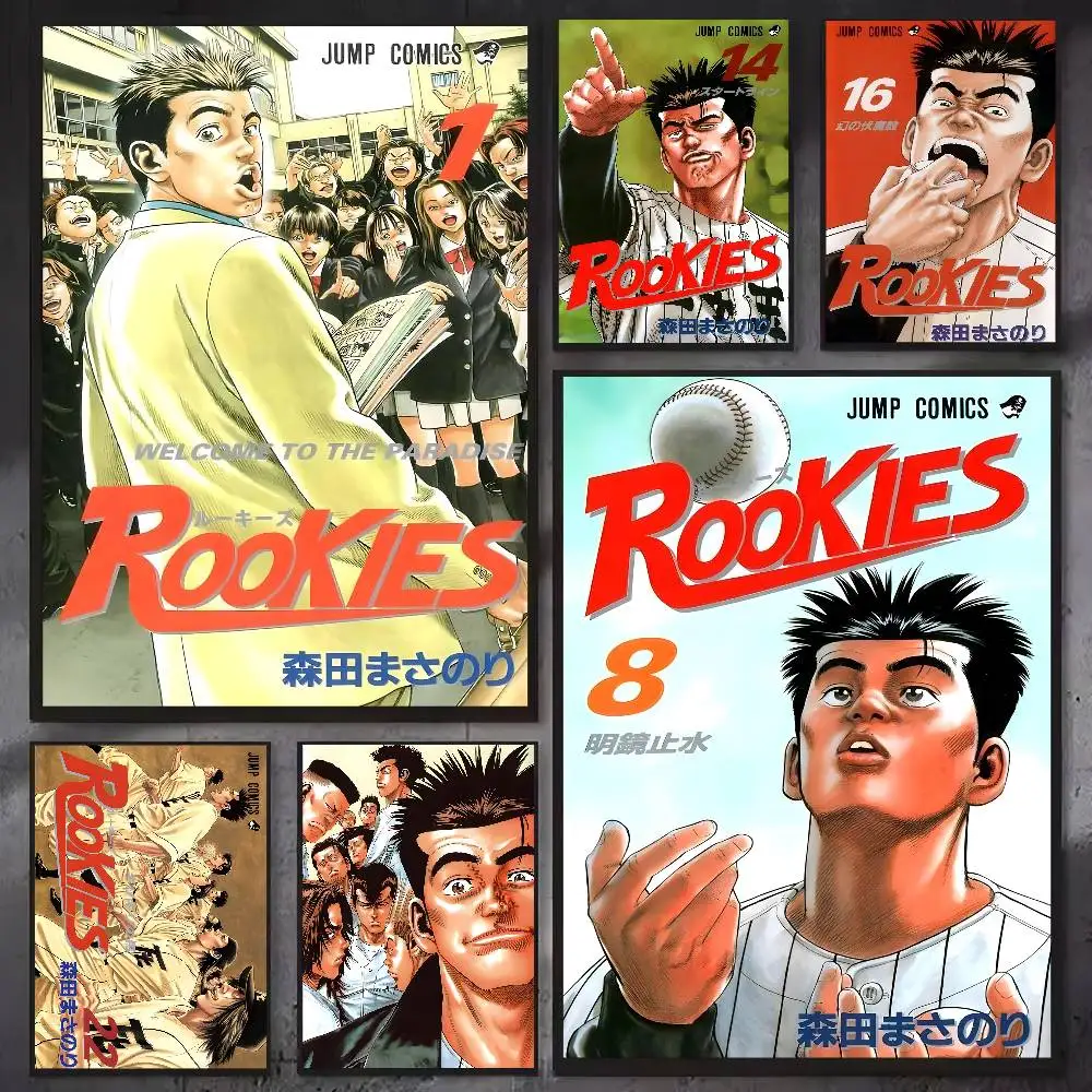 Rookies Poster Sticker Print Waterproof Wall Art For Living Room Bedroom Home Decor
