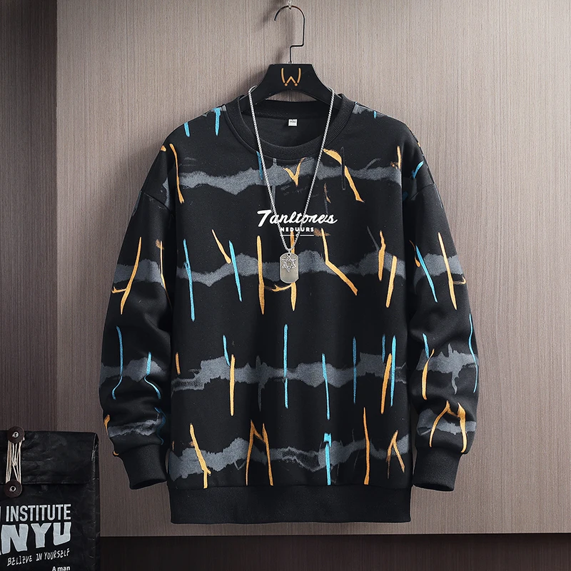 

Осень-весна 2024, толстовки с капюшоном для мужчин, пуловер в стиле хип-хоп, панк, уличная одежда, повседневная модная одежда, размер 5XL