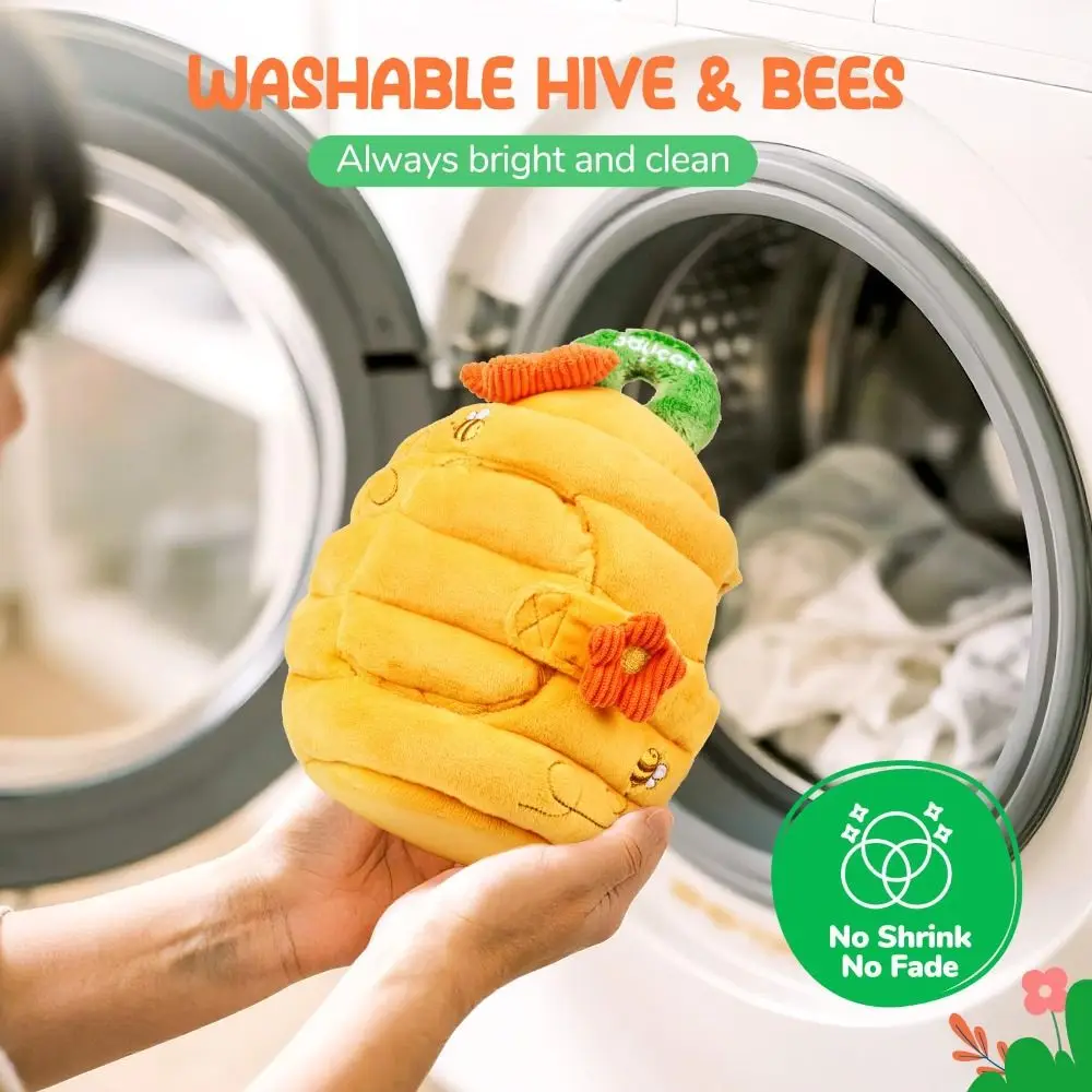 Nuevos juguetes para bebés, granero con sonido de animales de granja rellenos, juguetes Montessori, juguetes sensoriales interactivos para bebés de 6 a 12 meses