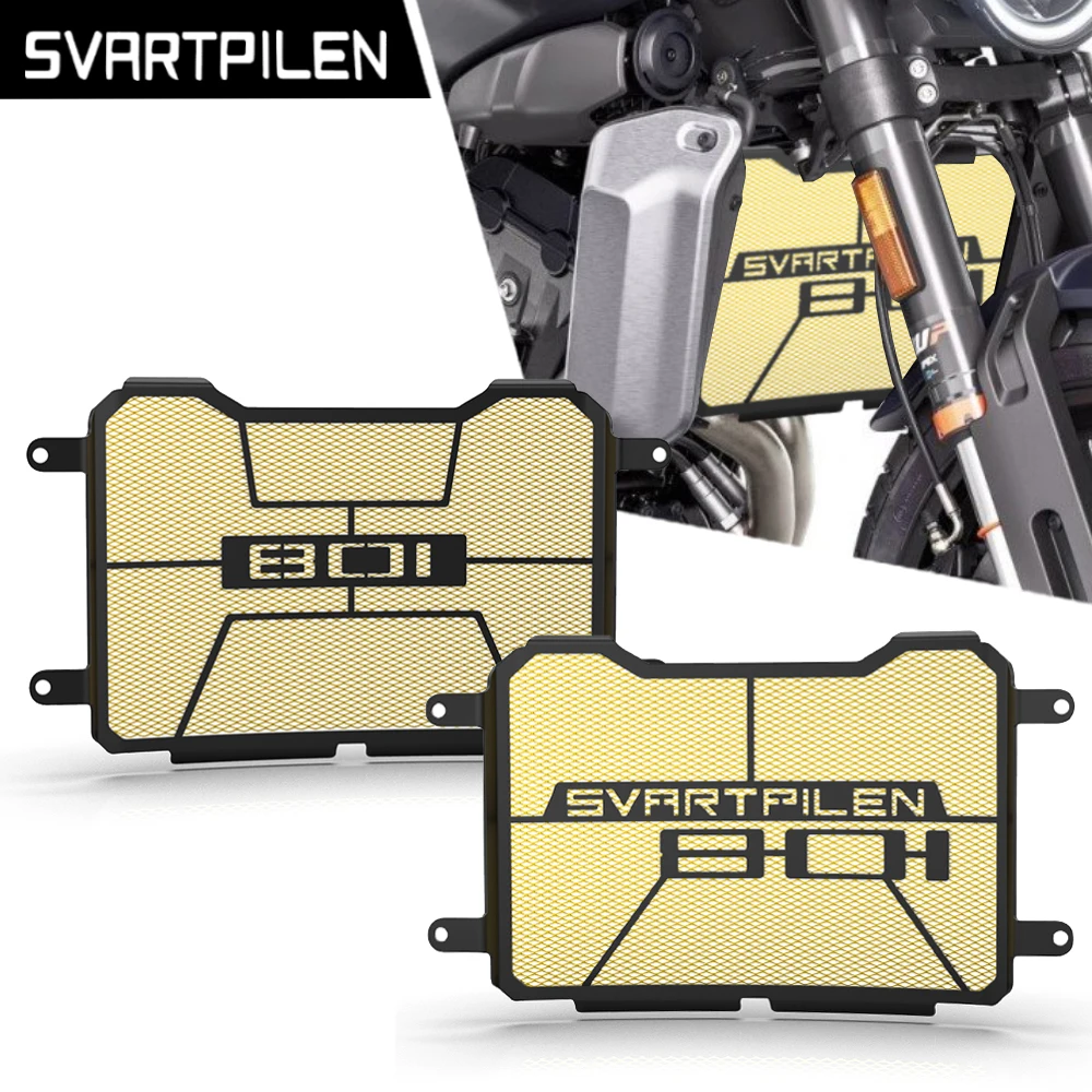 Motorcycle Accessories Svartpilen801 Radiator Guard Grille Protection Protector Cover For Husqvarna 801 Svartpilen 801 2024 2025