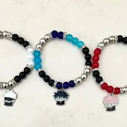 Handmade JJK Inspiration Bracelet [2000 Nostalgic Style] y2k Decorative Art Aesthetics - A Unique Gift for Couples or Friends