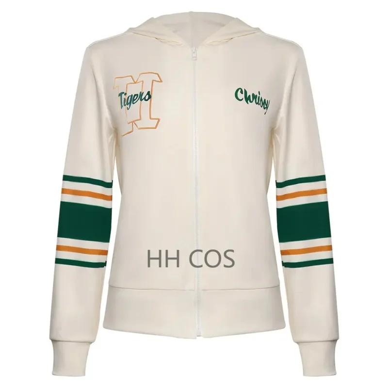 Adult Kids Children Stranger Cos Things Chrissy Cosplay Costume Hawkins High School Uniform Jacket Coat Halloween Carnival Suit