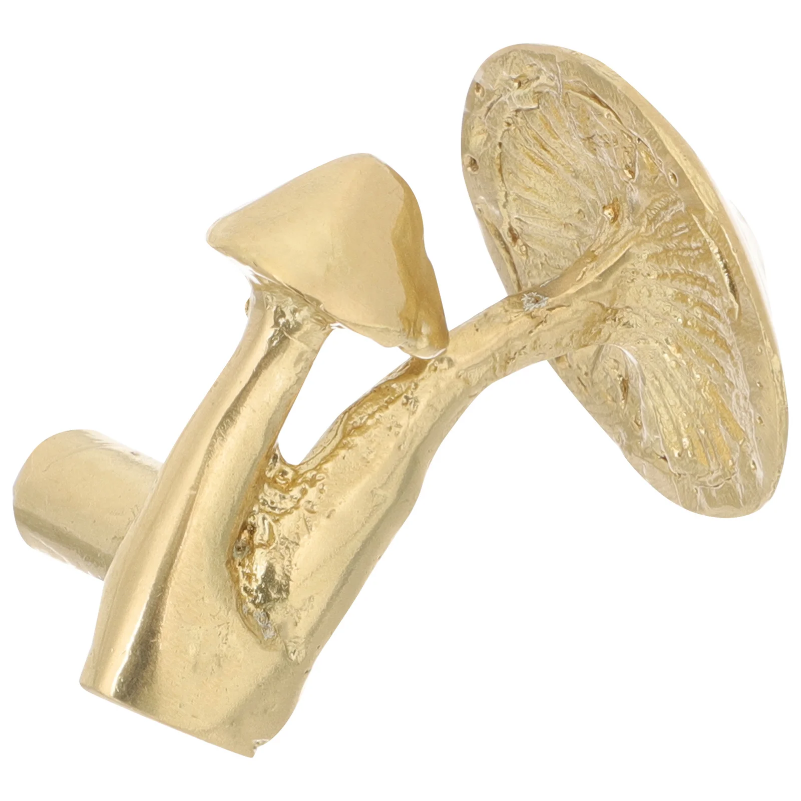 

Vintage Metal Cabinet Knob Elegant Mushroom Style Drawer Handle for Wardrobe Bookcase Shoe Cabinet Decorative Hardware