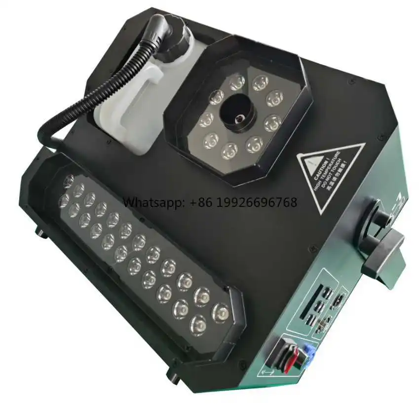 

3000 Вт DMX 32*3 Вт светодиодный беспроводной пульт дистанционного управления с двойным масляным насосом, двойной стопорный клапан, двойная трубка, насадка, мощная воздушная колонка, дымовая машина