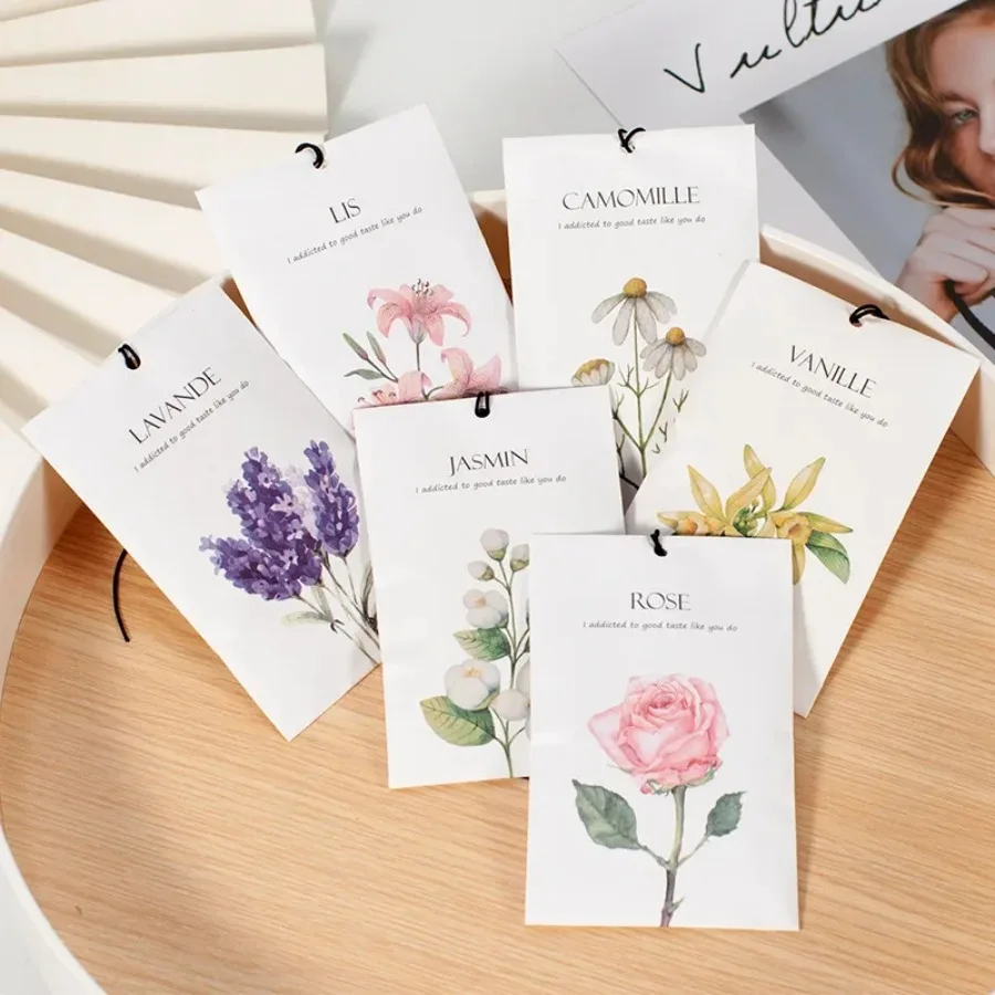 1/6pcs Portable Hanging Fragrance Sachet Long-lasting Fragrances Home Wardrobe Aromatherapy Bag Shoe Cabinet Clothing Deodorant