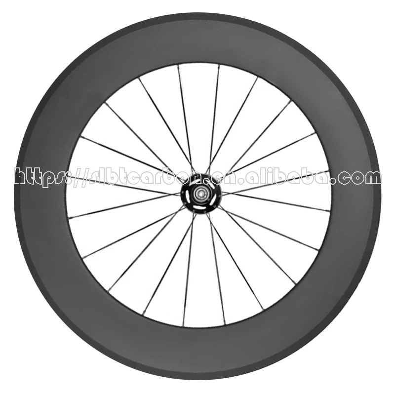 700c Track Bike Carbon Wheels Customized 88mm 100mm Height 25mm 28mm Width Clincher Tubeless Ready Fixed Gear Wheelset
