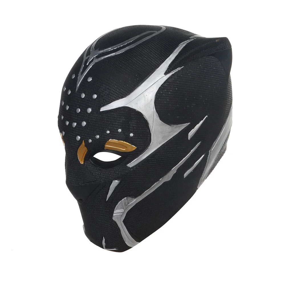 Black Latex Masks Panther Shuri Mask Cosplay Latex Masks Helmet Masquerade Halloween Christmas Party Costume Props