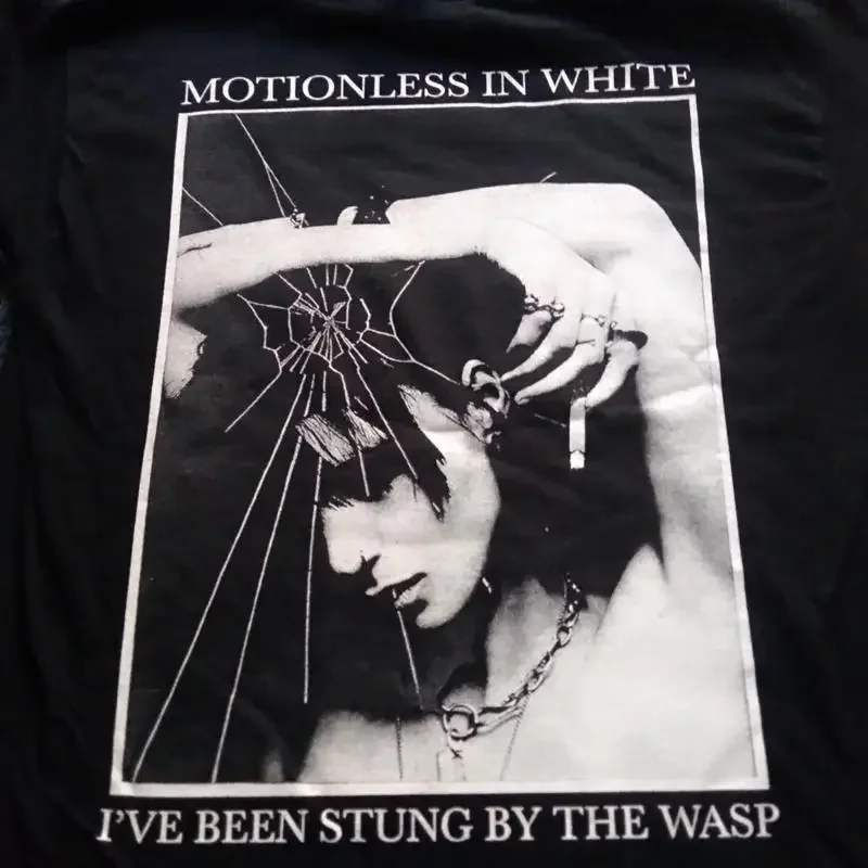 Motionless In White 2025 Tour Shirt Size Medium 40 Inch Chest Unworn