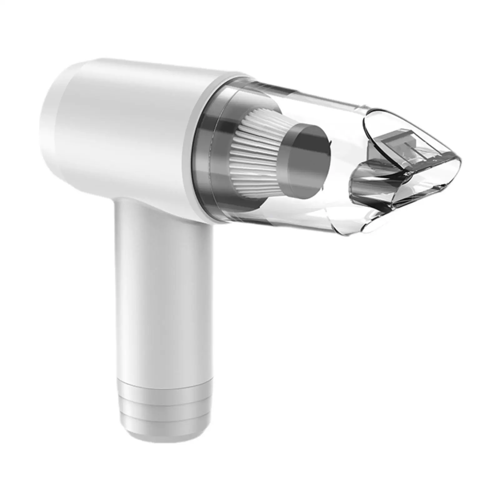 Aspirador de mano para coche, pequeño, multiusos, recargable, potente, Mini aspirador de mano, limpiador Interior automotriz