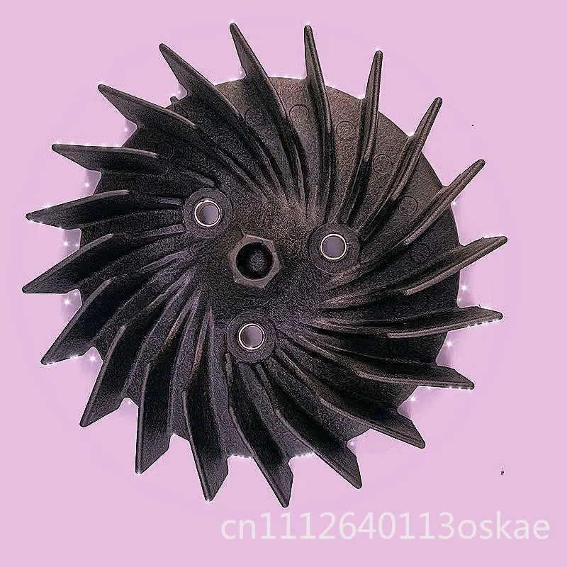 Applicable to QS100T QS125T-2 fan blade engine magneto fan blade cover Plastic fan cover 3